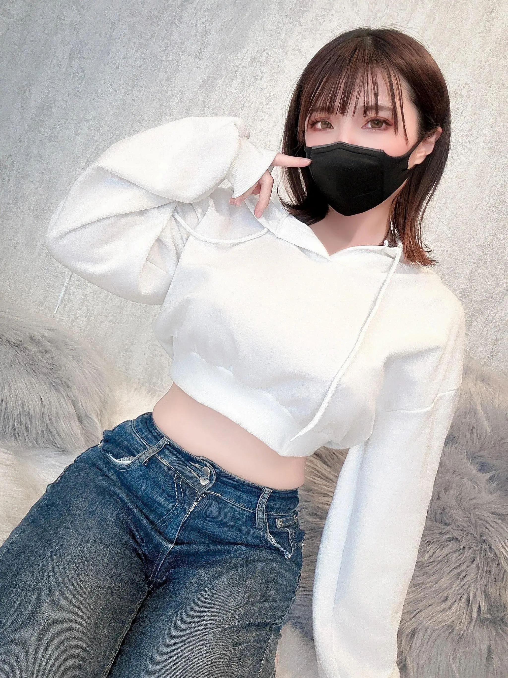 Uriうり – NO.022 Fantia2023-01月会员订阅合集-2023-01-07 マスク配信者ちゃん10sheets [11P]插图7